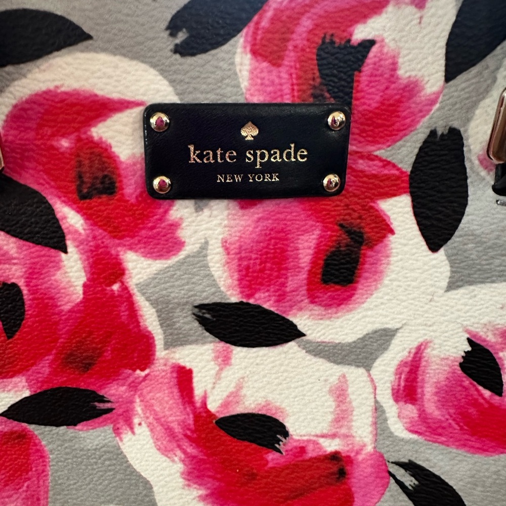 Kate Spade Pink Floral Women's Bag NWOT - Picture 2 of 9